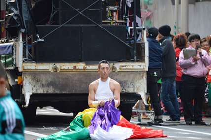 入選「闘い前」