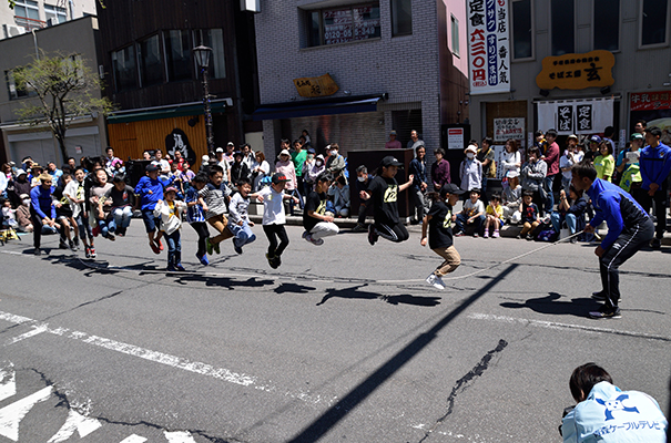 大縄跳びチャレンジ