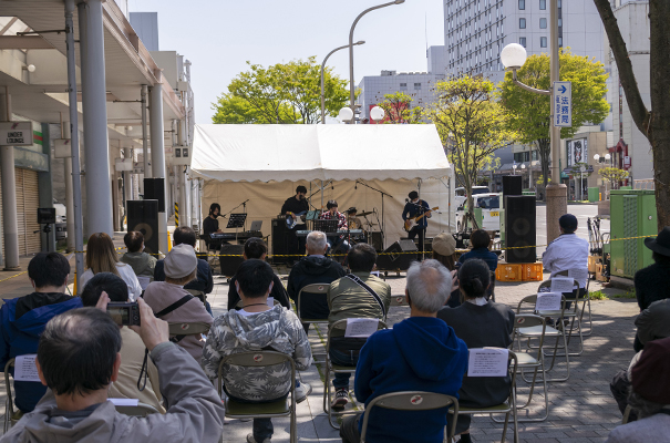 柳町ストリートライブ（バンド・ダンス）